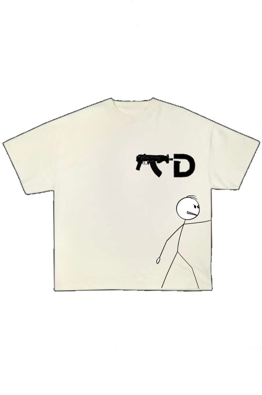 Trenkh Designer Stickman T-Shirt